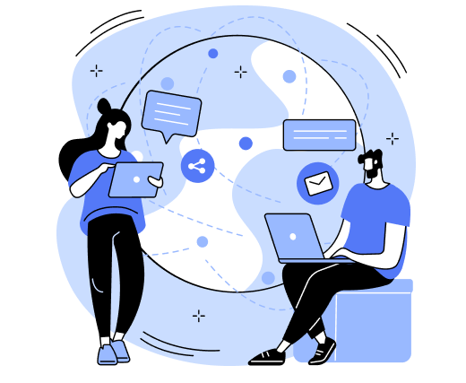 illustration of people